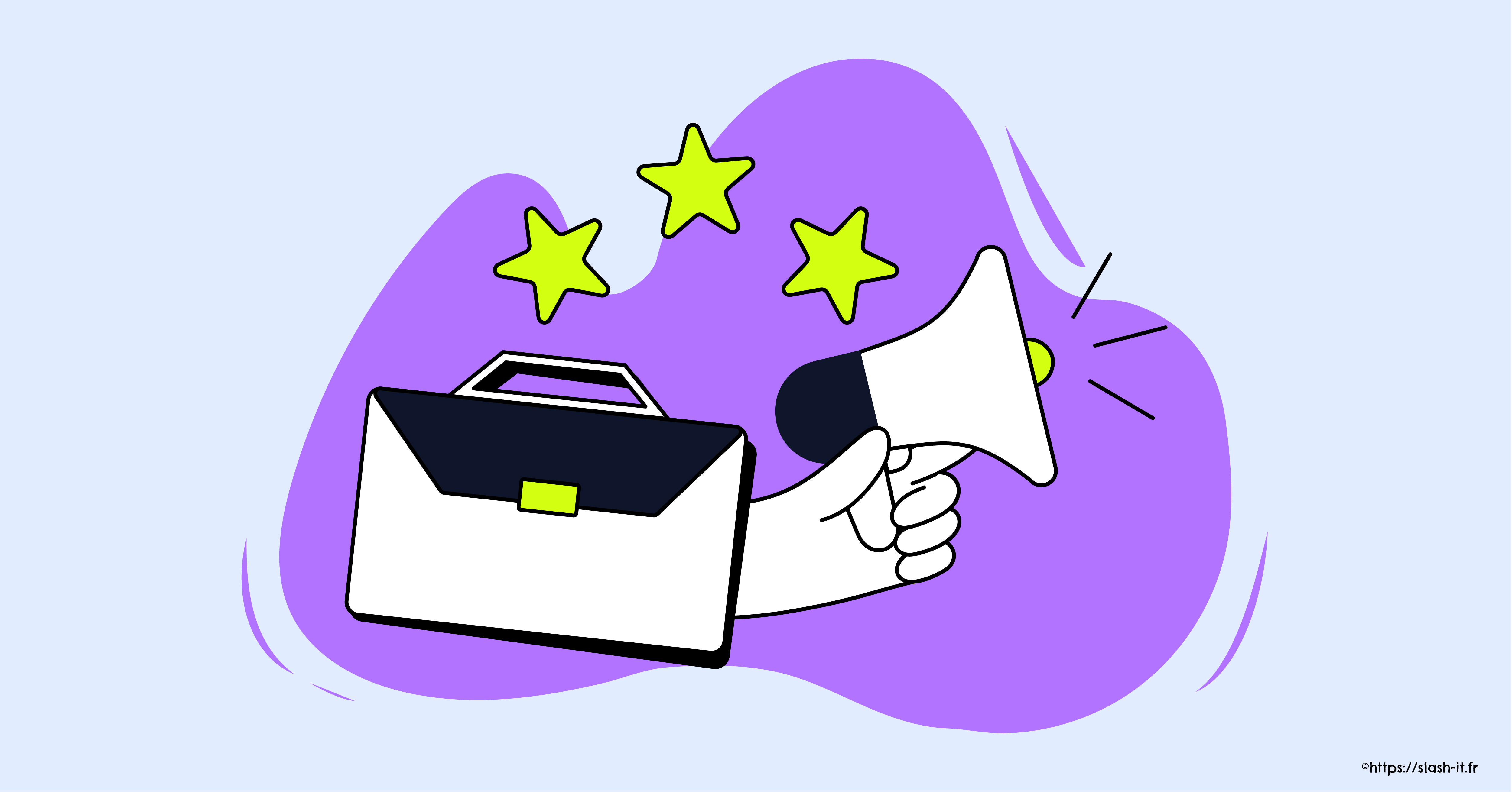 Visuel Slash it : 3 actions pour booster sa marque employeur