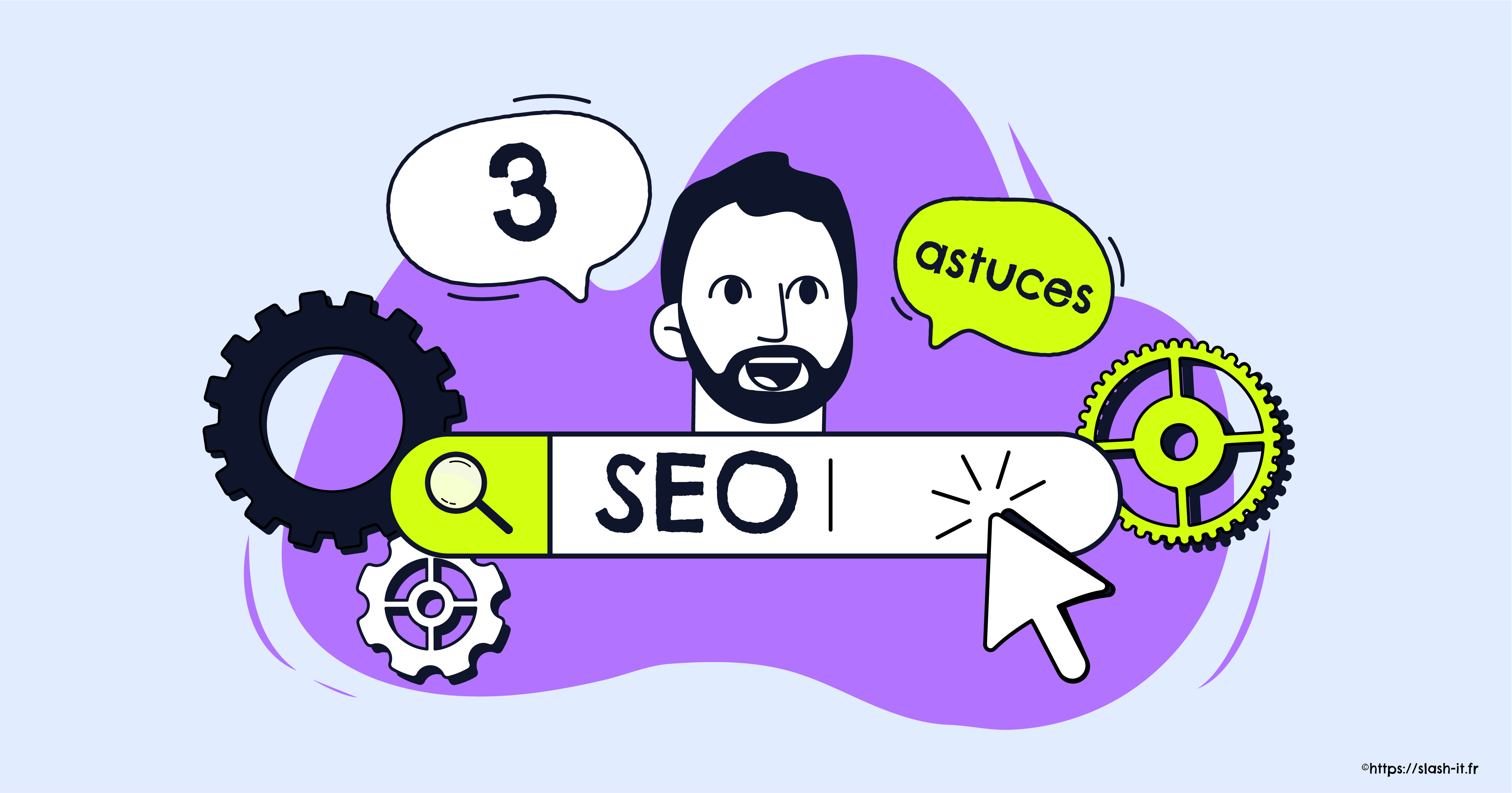 Visuel Slash it : 3 astuces pour se former rapidement au référencement naturel