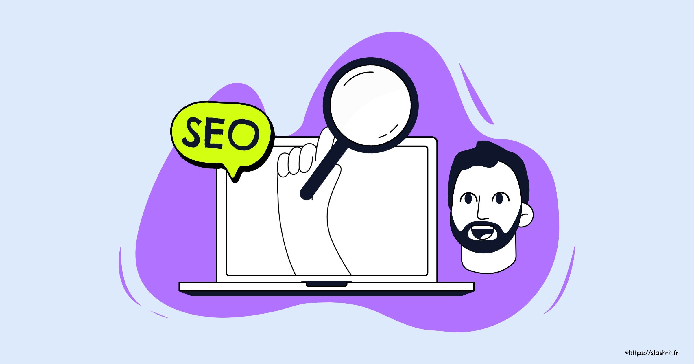 Visuel Slash it : Agence SEO en Savoie
