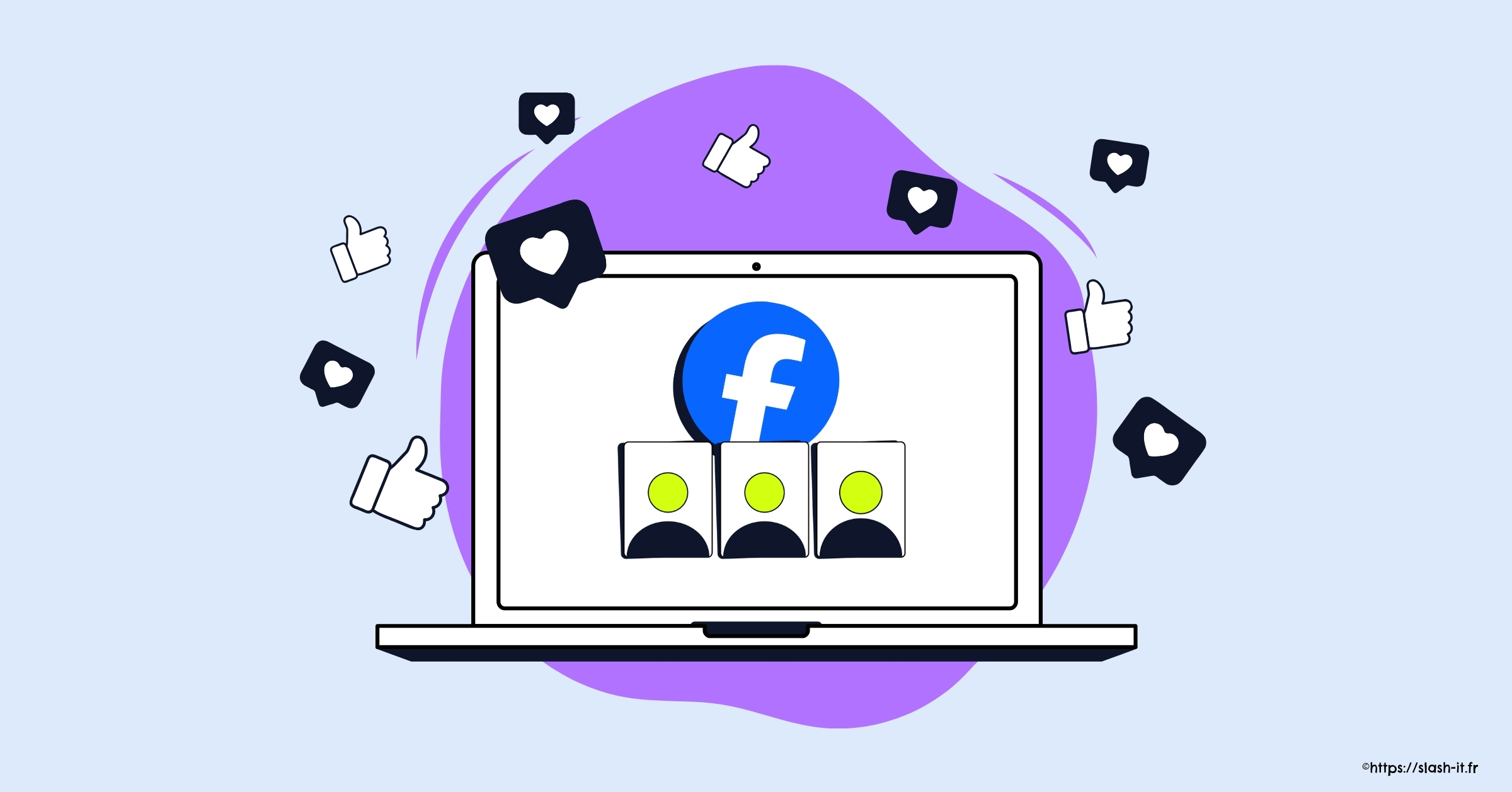 Visuel Slash it : Comment créer un compte facebook pour une association ?