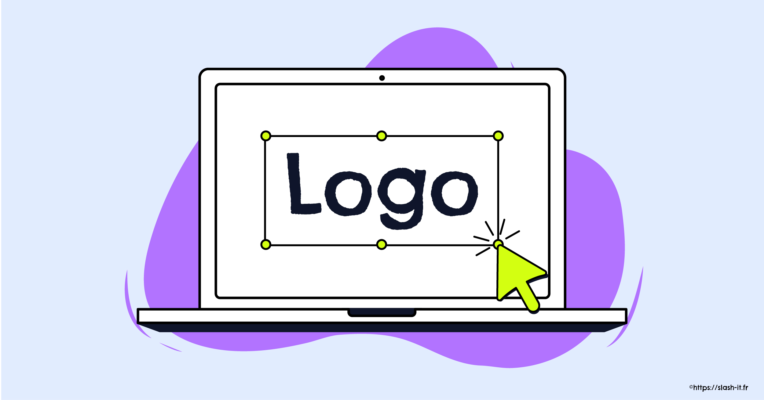 Visuel Slash-it : Comment créer un logo impactant quand on crée son entreprise ?