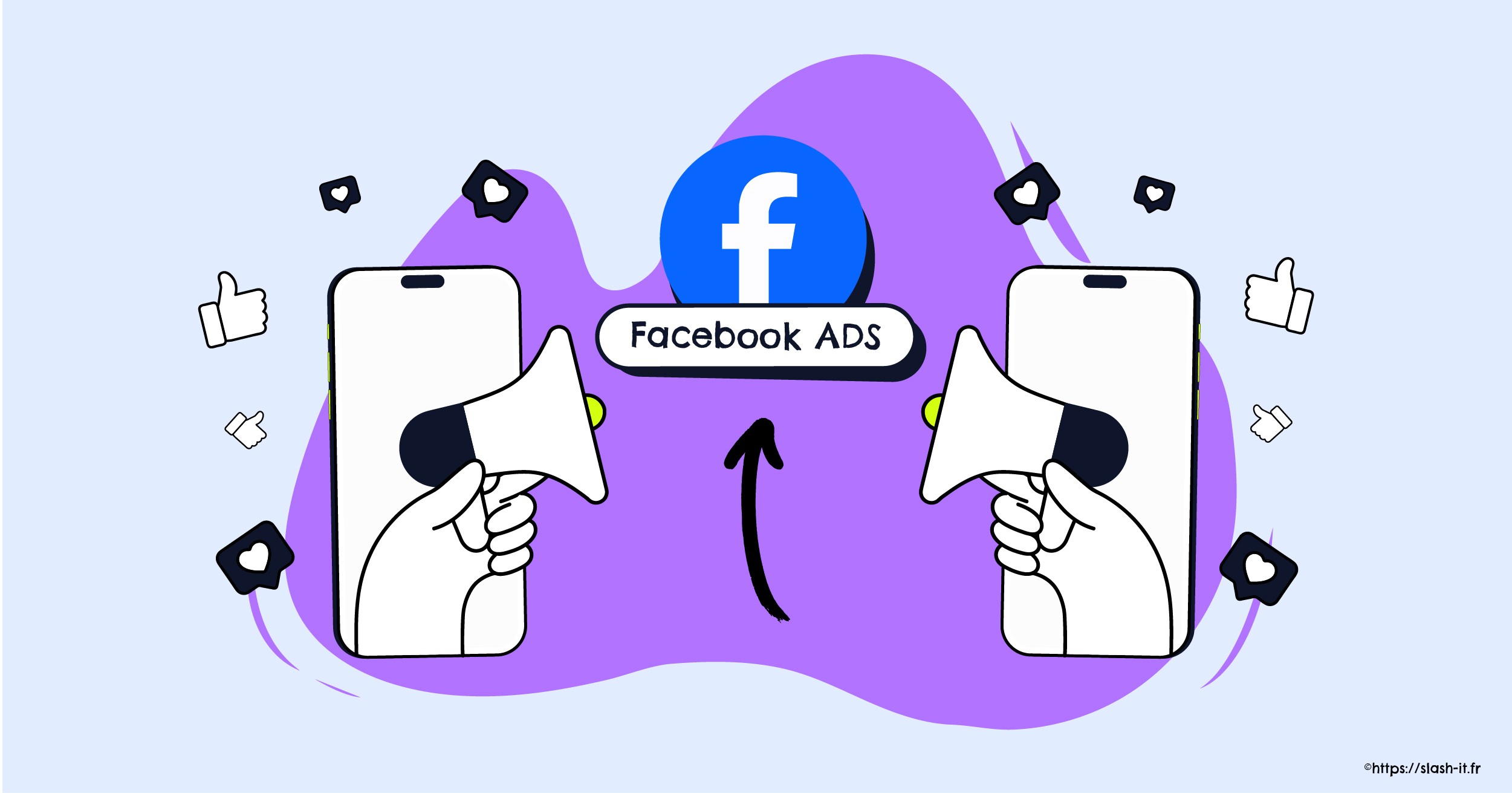 Visuel Slash it : Comment savoir si un concurrent fait de la pub sur Facebook Ads ?