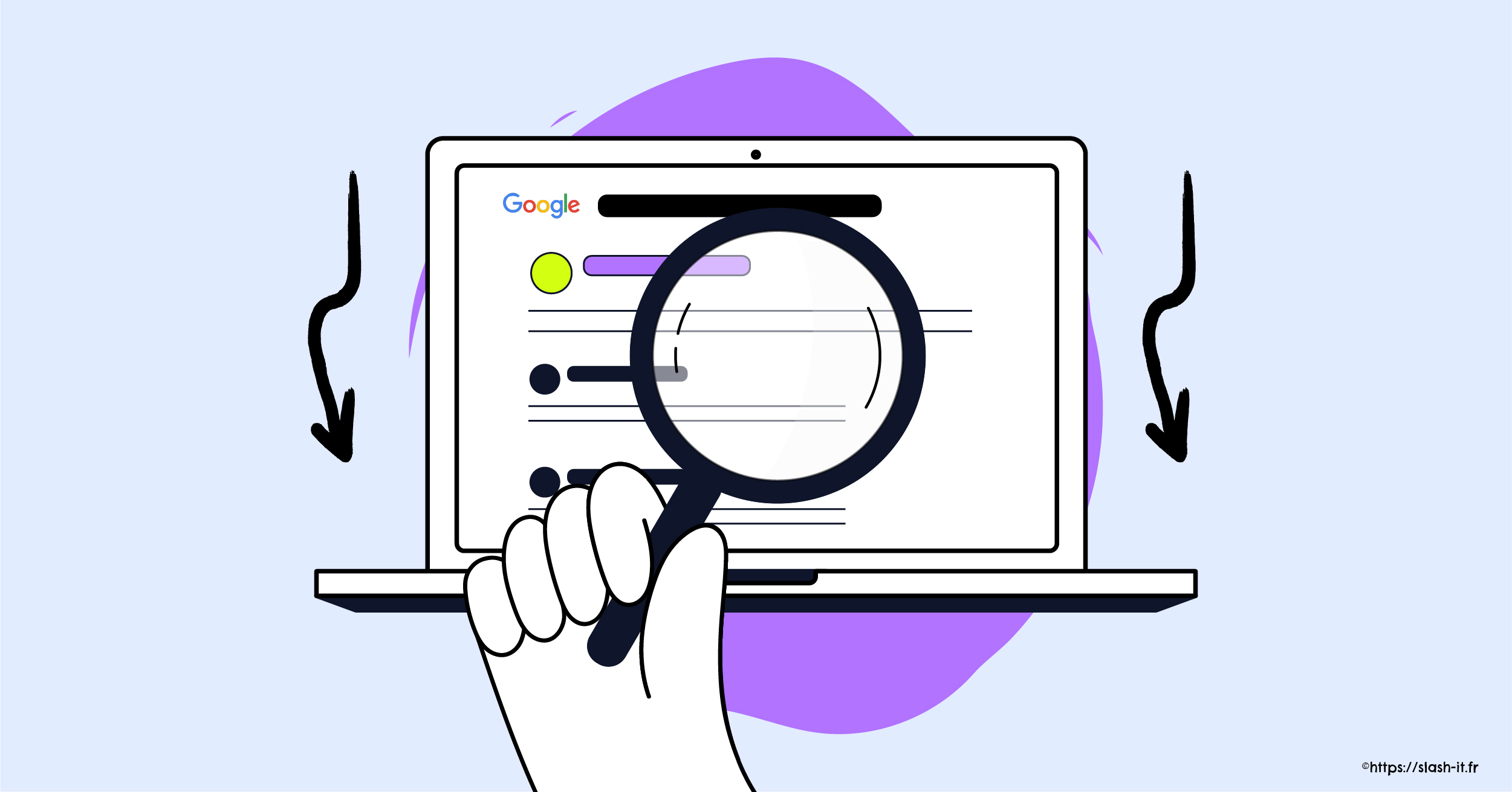 Visuel Slash-it : Crawler un site web