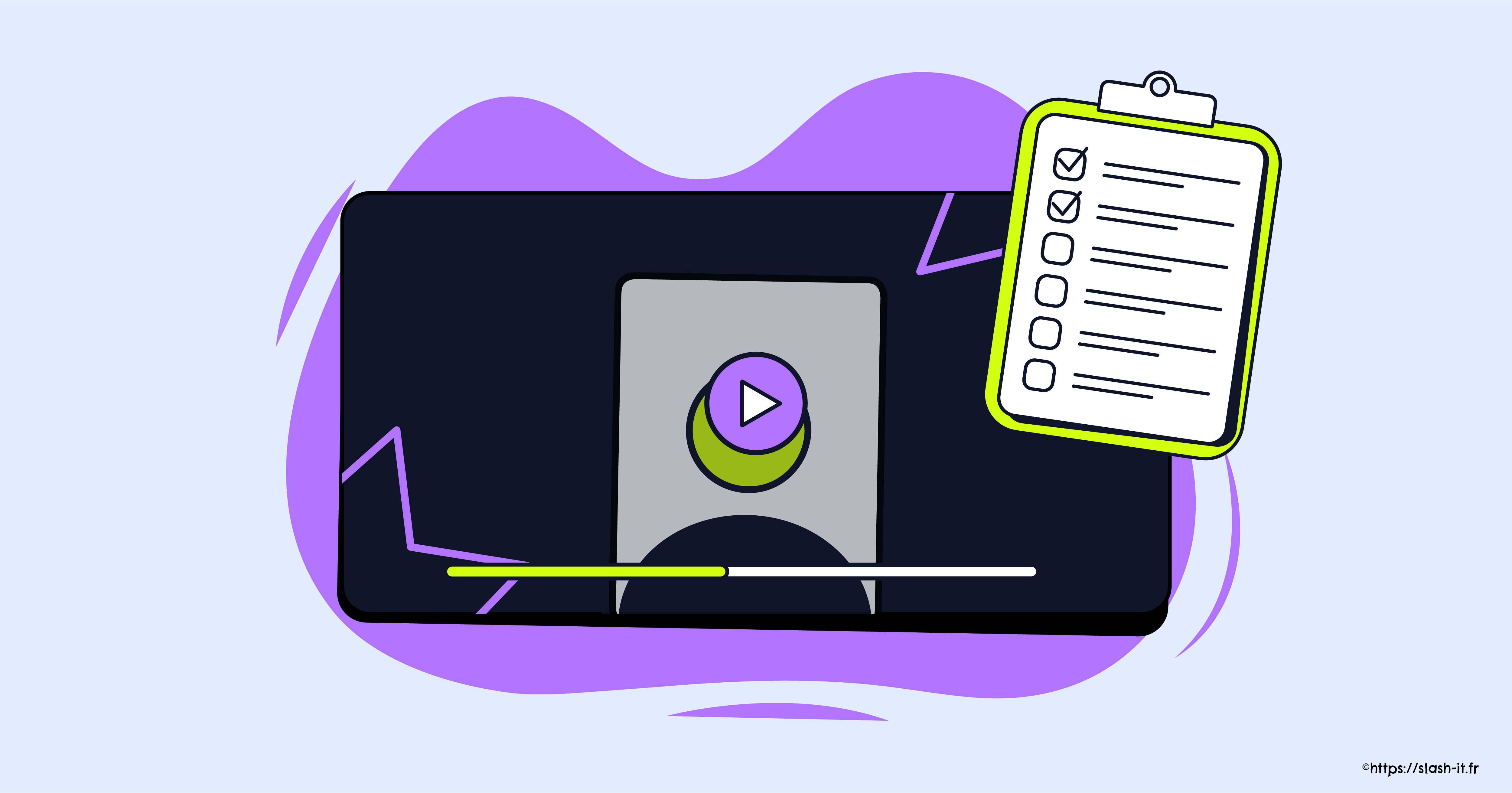 Visuel Slash it : Exemple de brief pour réaliser une video d'interview collaborateurs