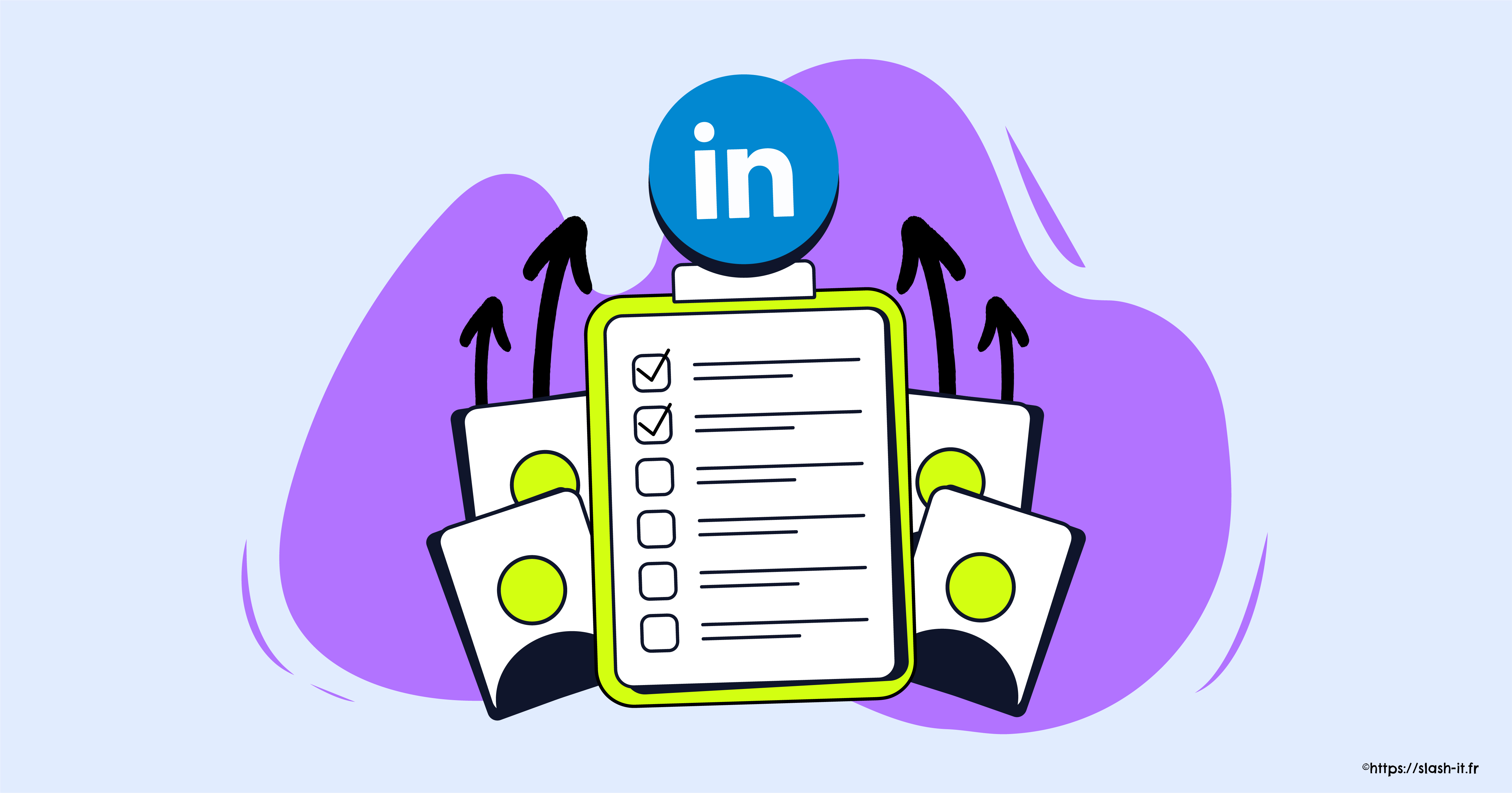 Visuel Slash it : Guide des Bonnes Pratiques pour Booster les Publications LinkedIn de votre page grâce à vos collaborateurs