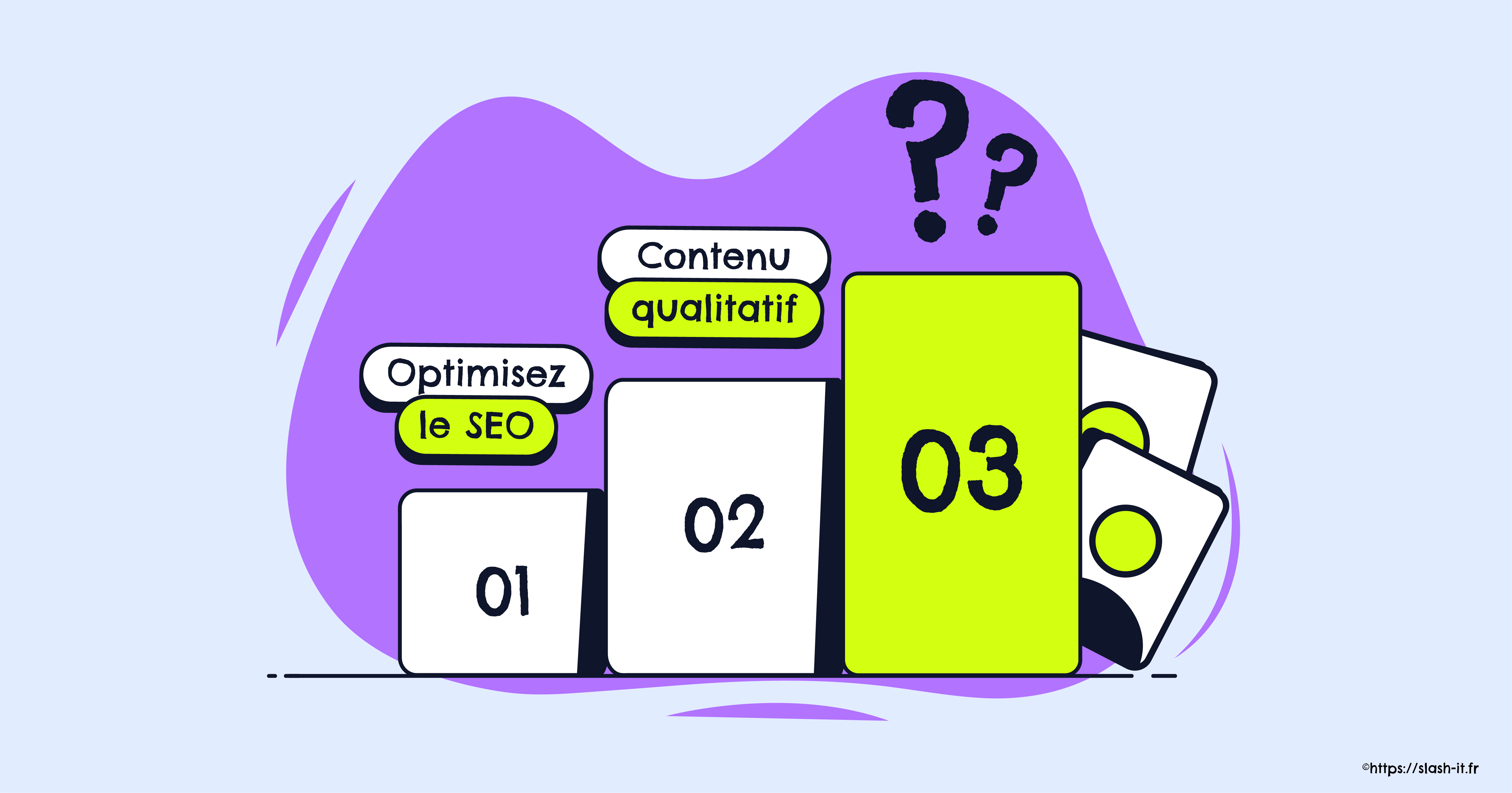 Visuel Slash it : Par quoi commencer pour amener des visiteurs sur son site internet